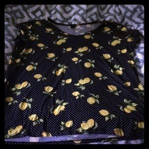 a teeshirt that’s only been worn 2 times.